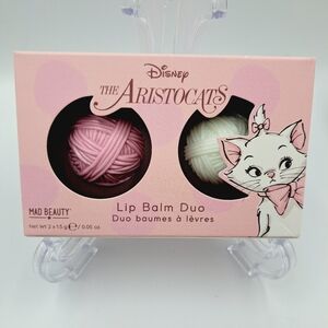 Disney Aristocats Marie Vanilla and Strawberry Lip Balm Yarn Set Pink & Cream
